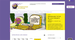 Desktop Screenshot of hyaluronique-arthrose.com